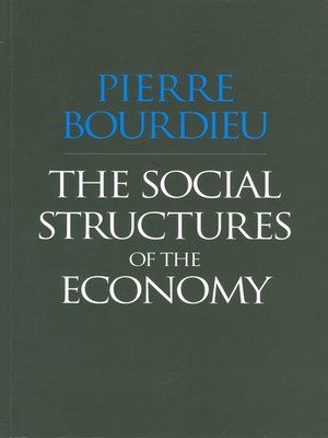 cover image of The Social Structures of the Economy